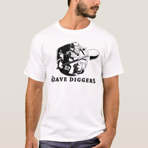 Camiseta logotipo grave de los cavadores