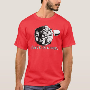 Camiseta logotipo grave de los cavadores