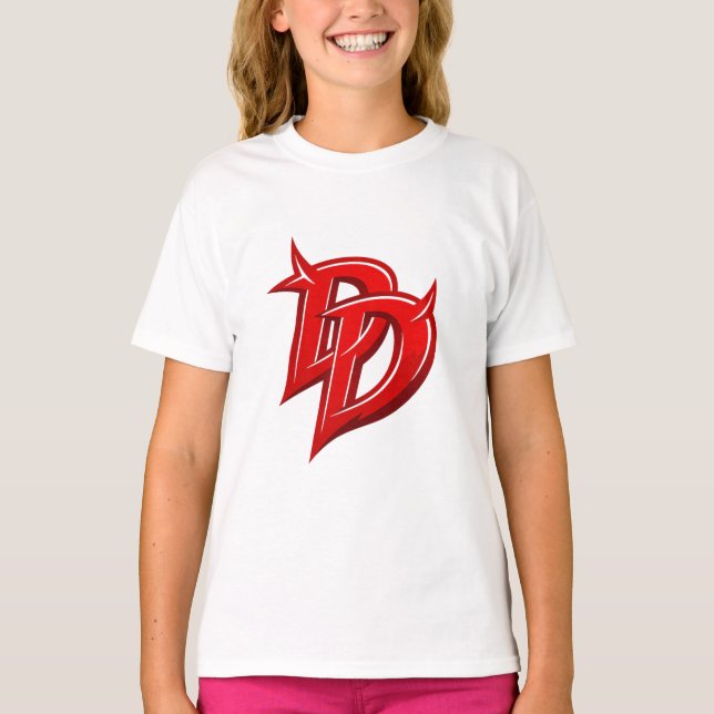 Camiseta Logotipo inspirado en Daredevil (Anverso)