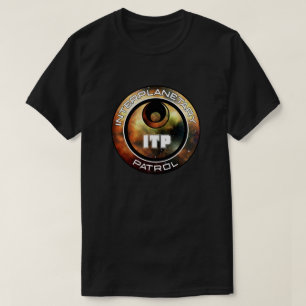 Camiseta Logotipo interplanetario de Patrulla en el espacio