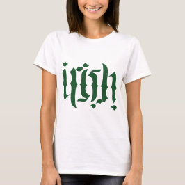 Camiseta Logotipo irlandés