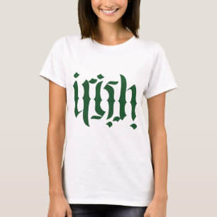 Camiseta Logotipo irlandés