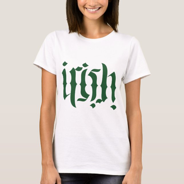 Camiseta Logotipo irlandés (Anverso)