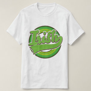 Camiseta logotipo irlandés.