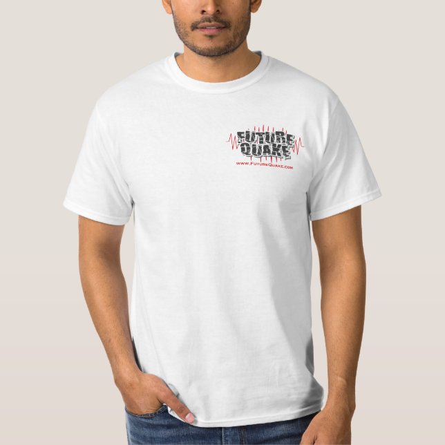 Camiseta Logotipo Lite lateral dual T de "Shakey" (Anverso)