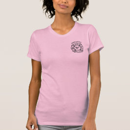 Camiseta Logotipo maltés de la esposa de un bombero