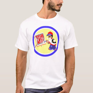 Camiseta logotipo-man del arte del tru
