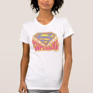 Camiseta Logotipo maravilloso de Supergirl