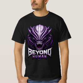 Camiseta Logotipo más allá de lo humano