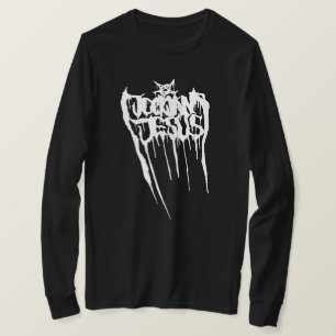 Camiseta Logotipo metalizado Longsleeve de la muerte de