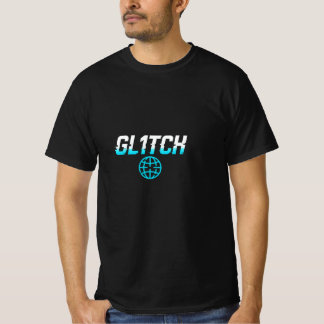 Camiseta Logotipo moderno con un efecto digital distintivo