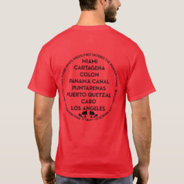 Camiseta Logotipo negro de la primera vez del Canal de Pana