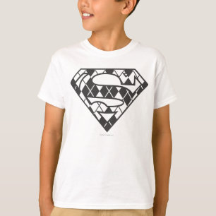 Camiseta Logotipo negro de Supergirl Argyle