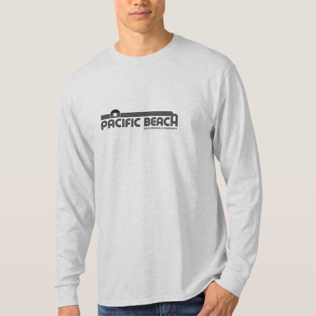 Camiseta Logotipo negro el | de PBRC para hombre (Anverso)