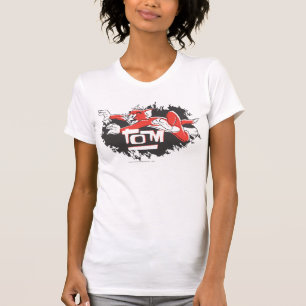 Camiseta Logotipo negro y rojo de Tom