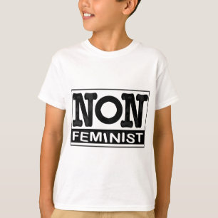 Camiseta Logotipo no-Feminista clásico