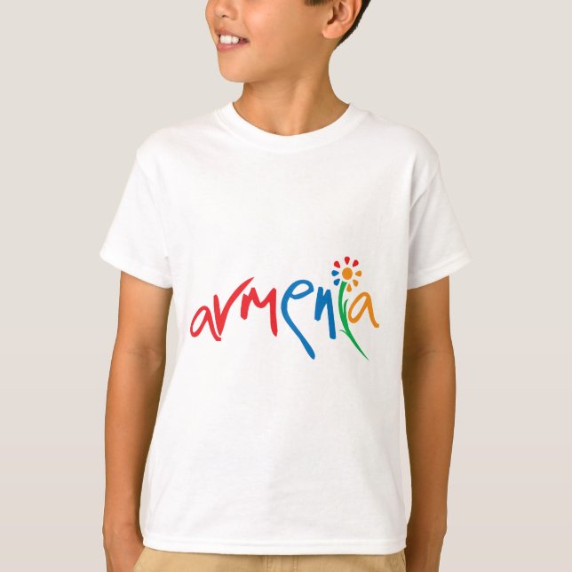 Camiseta Logotipo oficial armenio (Anverso)