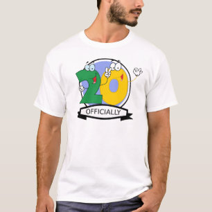 Camiseta Logotipo oficial de cumpleaños 20
