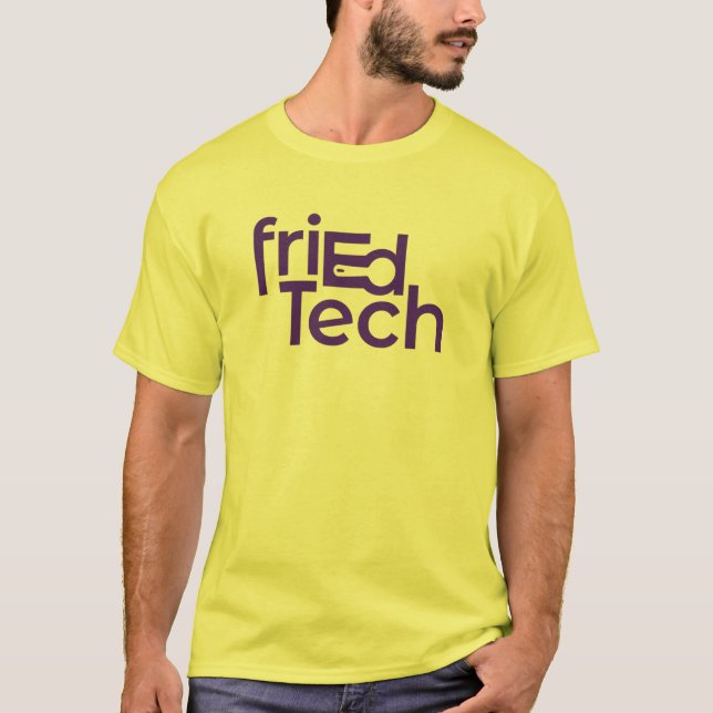 Camiseta Logotipo oficial del Friedrich en morado (Anverso)
