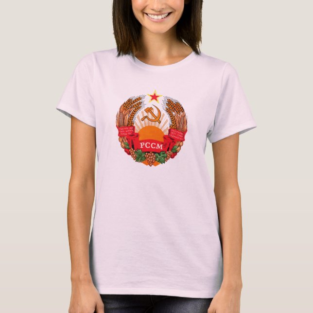 Camiseta Logotipo oficial del símbolo de la heráldica del (Anverso)