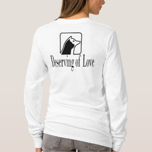 Camiseta Logotipo oficial para la fundación Shi encapuchad