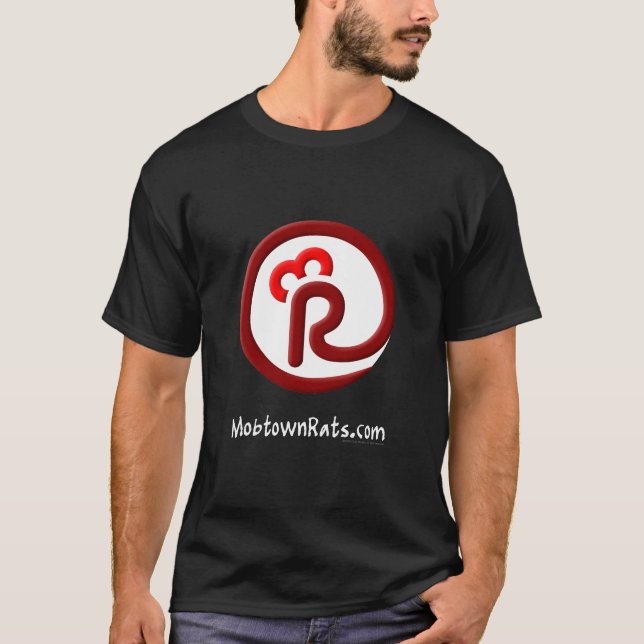 Camiseta Logotipo oficial T (negro) (Anverso)