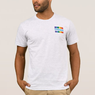 Camiseta Logotipo "Orgullo" de Livoeps a la izquierda del p