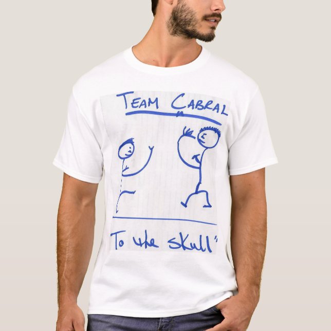 Camiseta Logotipo original de Cabral del equipo (Anverso)