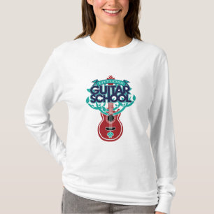 Camiseta Logotipo original de guitarra para mujeres LGS/ ma
