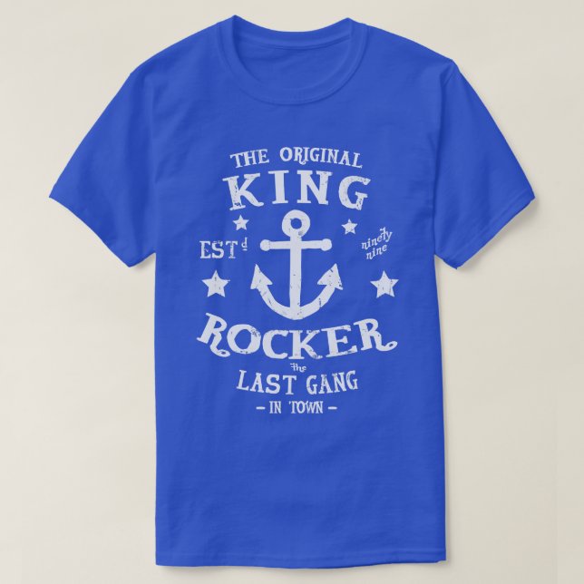Camiseta Logotipo original del Kingrocker (Diseño del anverso)