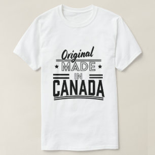 Camiseta Logotipo original Hecho en Canadá