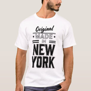 Camiseta logotipo original hecho en Nueva York