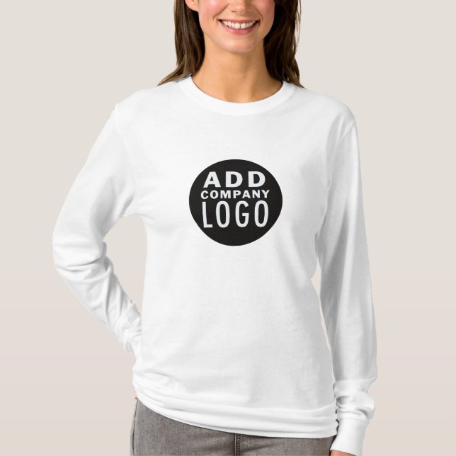 Camiseta Logotipo personalizado Agrega tu propio logo (Anverso)