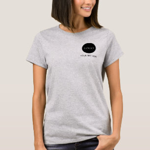 Camiseta Logotipo personalizado para pequeñas empresas para