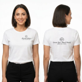 Camiseta Logotipo personalizado profesional artista de maqu
