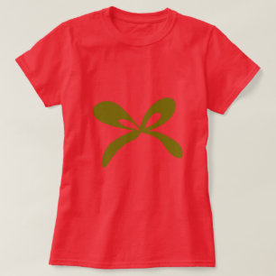 Camiseta Logotipo personalizado simple y elegante aquí empr