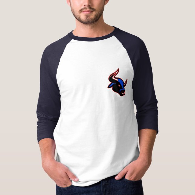 Camiseta Logotipo principal de los toros que rabia (Anverso)