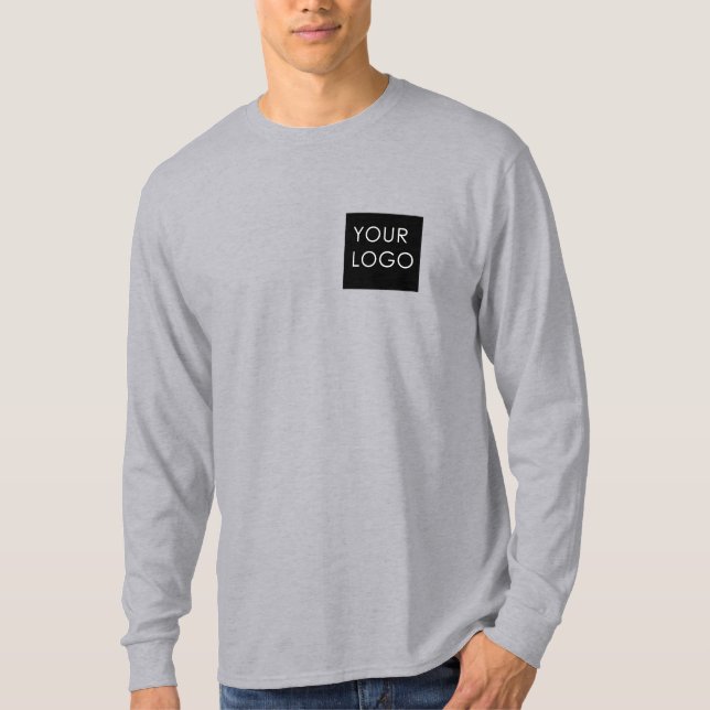 Camiseta Logotipo profesional moderno para empresas (Anverso)