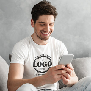 Camiseta Logotipo promocional empresarial personalizado  