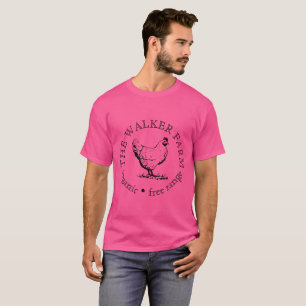 Camiseta Logotipo promocional para personalizados