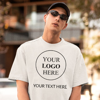 Camiseta Logotipo Promocional Personalizado – Sin Pedido Mí