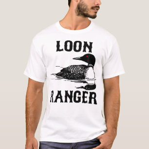 Camiseta Logotipo Ranger Shirt Gracioso Común Loon Tshirt B