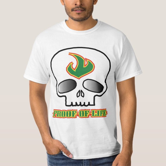 CAMISETA LOGOTIPO RASTA DEL POLÍTICO (Anverso)
