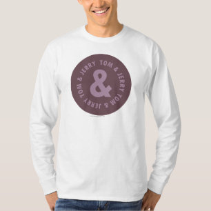 Camiseta Logotipo redondo 9 de Tom y Jerry