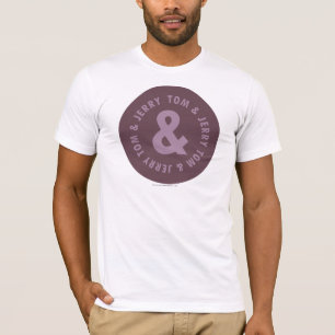 Camiseta Logotipo redondo 9 de Tom y Jerry