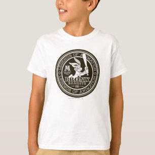 Camiseta Logotipo redondo B/W de BUNNY™ Bronx Bomber