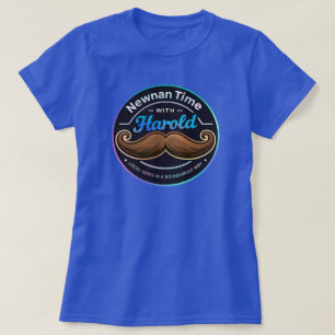 Camiseta Logotipo Retro de Harold