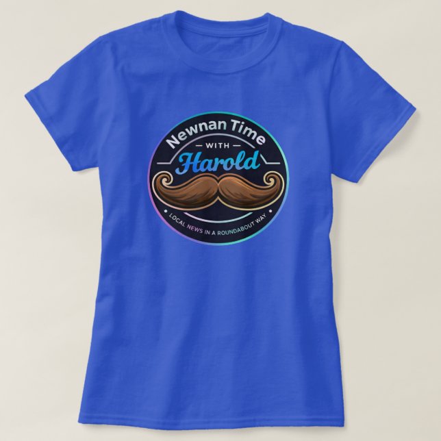 Camiseta Logotipo Retro de Harold (Diseño del anverso)