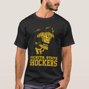 Camiseta Logotipo Retro Wichita State Shockers
