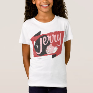 Camiseta Logotipo rojo y negro de Jerry
